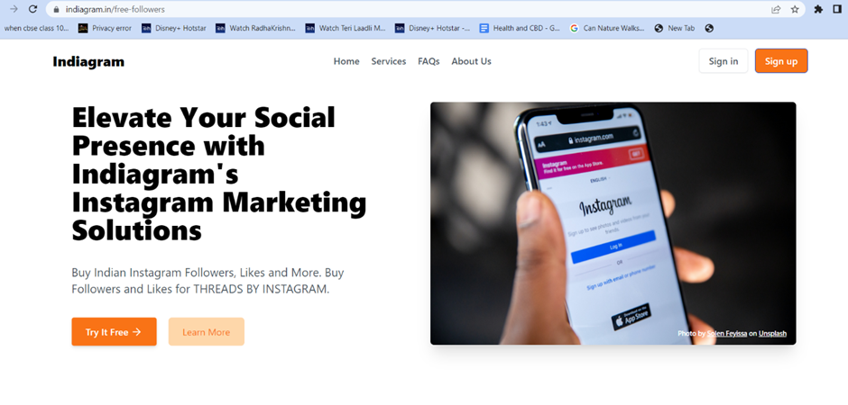 IndiaGram – Free Instagram Followers | Boost Your Instagram Followers
